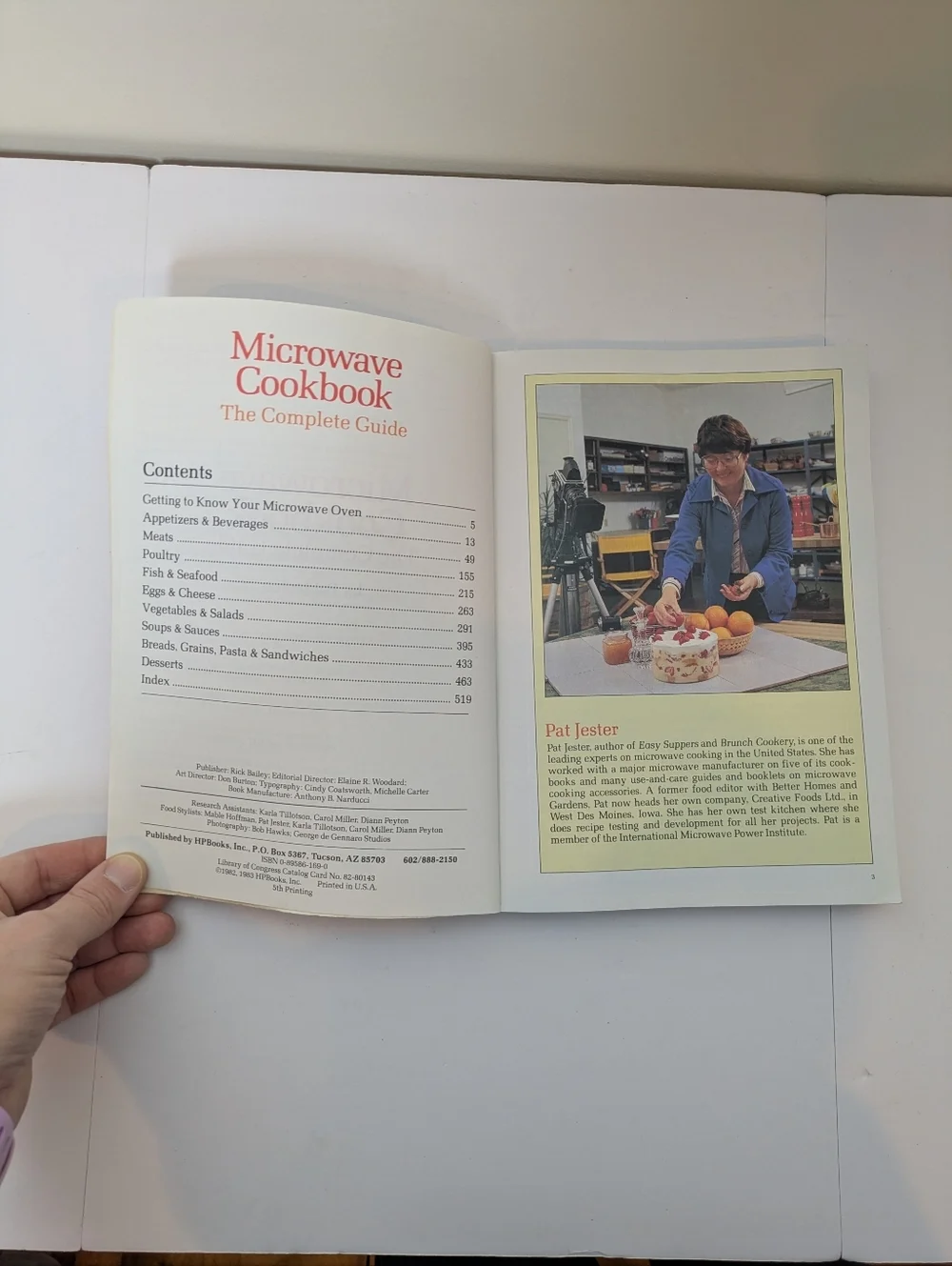 Microwave Cookbook Pat Jester